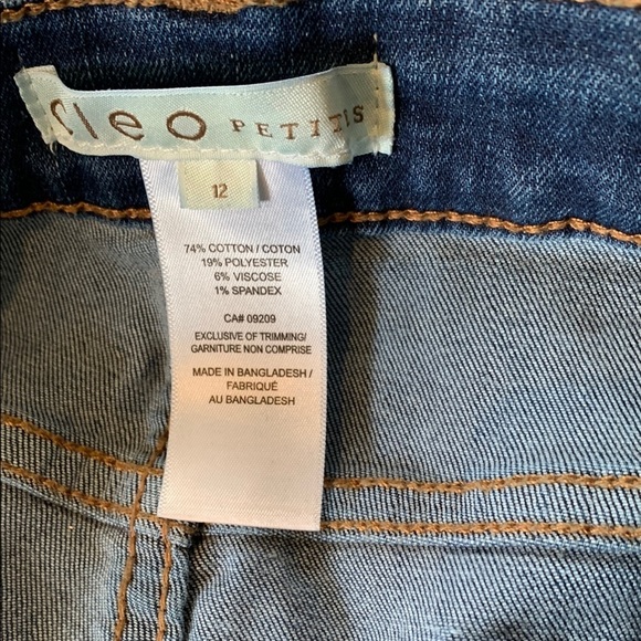 Cleo Blue Straight Leg Jeans with Faded Wash - Picture 2 of 4